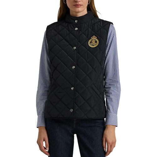 Short Quilted Padded Gilet - Lauren Ralph Lauren - Modalova