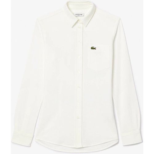 Cotton Long Sleeve Shirt - Lacoste - Modalova