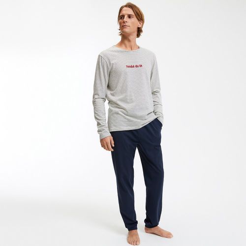 Printed Organic Cotton Pyjamas - LA REDOUTE COLLECTIONS - Modalova