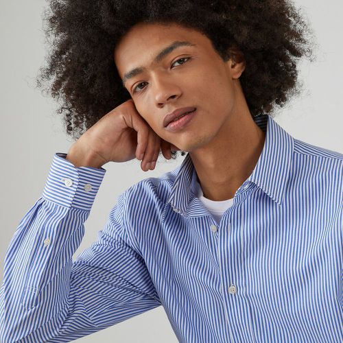 Signatures Slim Fit Shirt in Cotton with French Collar - LA REDOUTE COLLECTIONS - Modalova