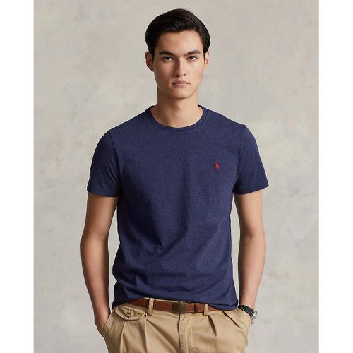 Cotton Jersey T-Shirt with Crew Neck - Polo Ralph Lauren - Modalova