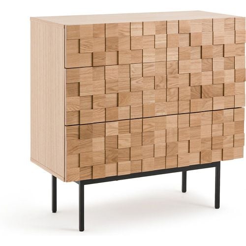 Madria Oak Veneer Chest of 3 Drawers - LA REDOUTE INTERIEURS - Modalova