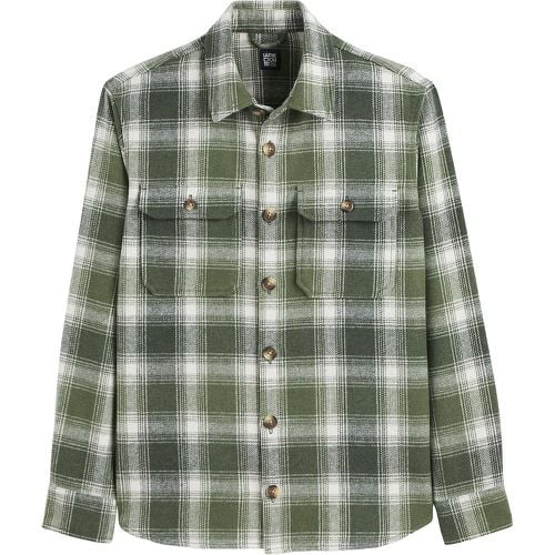 Checked Regular Fit Shirt with Long Sleeves - LA REDOUTE COLLECTIONS - Modalova