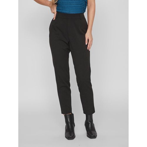 Slim Fit Tailored Trousers with High Waist - Vila - Modalova