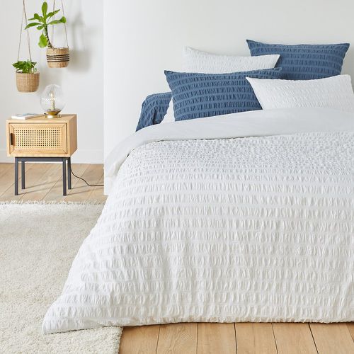 Seersucker 100% Cotton Duvet Cover - LA REDOUTE INTERIEURS - Modalova