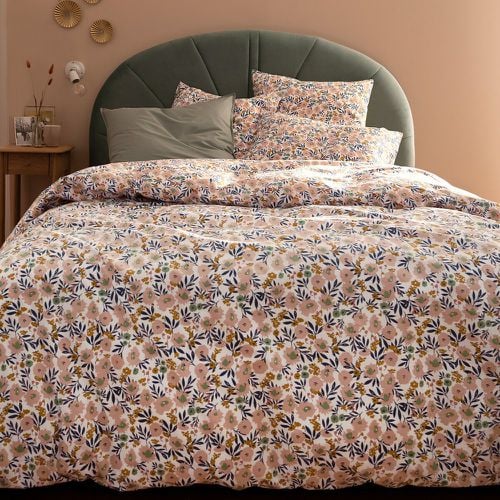 Ohara Floral 100% Cotton Percale 200 Thread Count Duvet Cover - LA REDOUTE INTERIEURS - Modalova