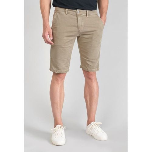 Jogg Chino Bermuda Shorts in Cotton Canvas Mix - LE TEMPS DES CERISES - Modalova