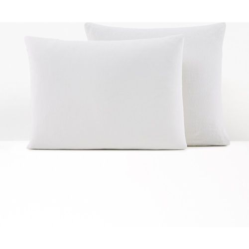 Annaba Two-Sided Washed Linen and Cotton Pillowcase - LA REDOUTE INTERIEURS - Modalova