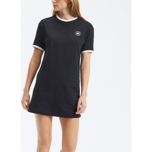 Chuck Patch T-Shirt Dress in Cotton with Short Sleeves - Converse - Modalova