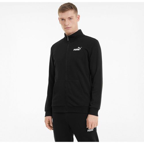 Essential Cotton Mix Track Top with Small Logo Print - Puma - Modalova