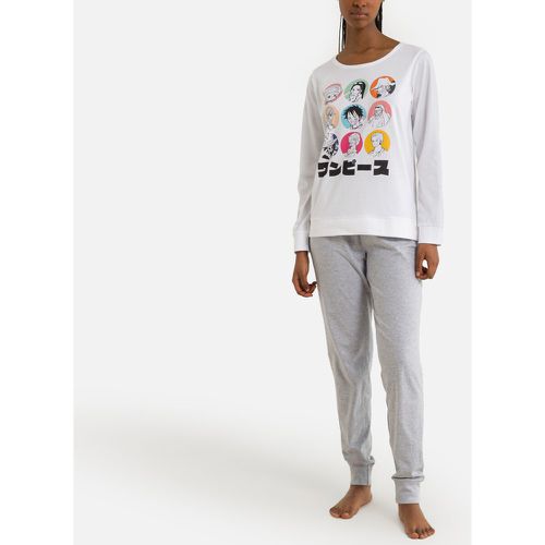 Cotton Long Sleeve Pyjamas - ONE PIECE - Modalova