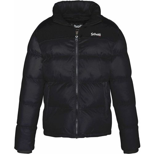 Utah Two-Tone Padded Jacket with High Neck - Schott - Modalova