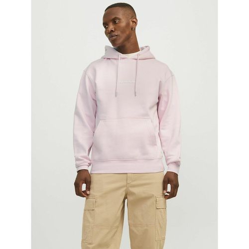 Cotton Mix Hoodie in Loose Fit - jack & jones - Modalova