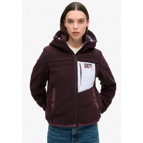 Trekker Sherpa Hooded Jacket - Superdry - Modalova