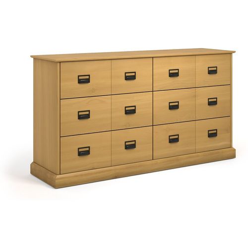 Lindley Solid Pine Chest of 6 Drawers - LA REDOUTE INTERIEURS - Modalova