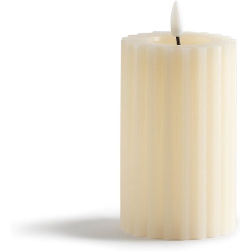 Caspar H14.8cm Ribbed Wax LED Candle - LA REDOUTE INTERIEURS - Modalova