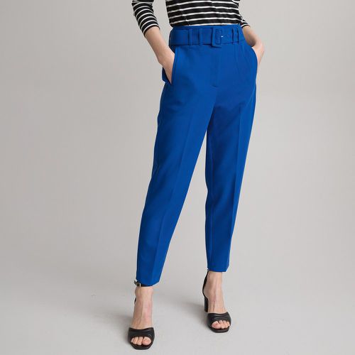 Recycled Belted Cigarette Trousers, Length 26" - LA REDOUTE COLLECTIONS - Modalova