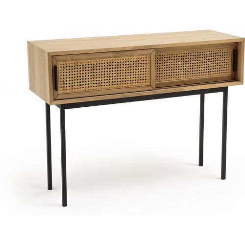 Waska Console with Rattan Sliding Doors - LA REDOUTE INTERIEURS - Modalova