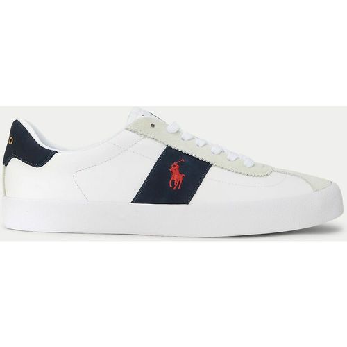 Court Vulc Trainers in Leather/Suede - Polo Ralph Lauren - Modalova