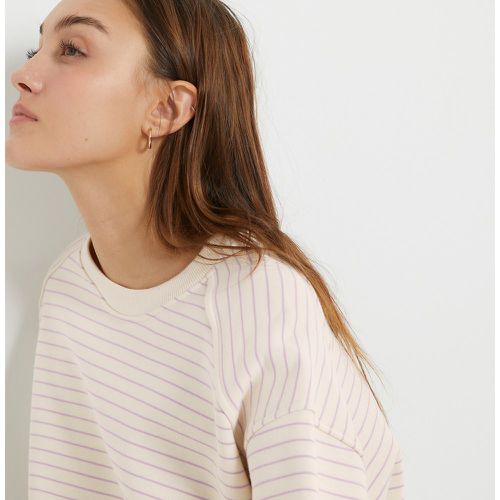 Striped Cotton Sweatshirt - LA REDOUTE COLLECTIONS - Modalova