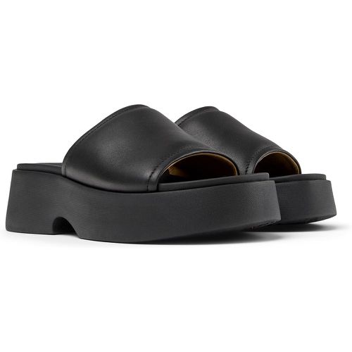 Gobi Leather Platform Mules - Camper - Modalova