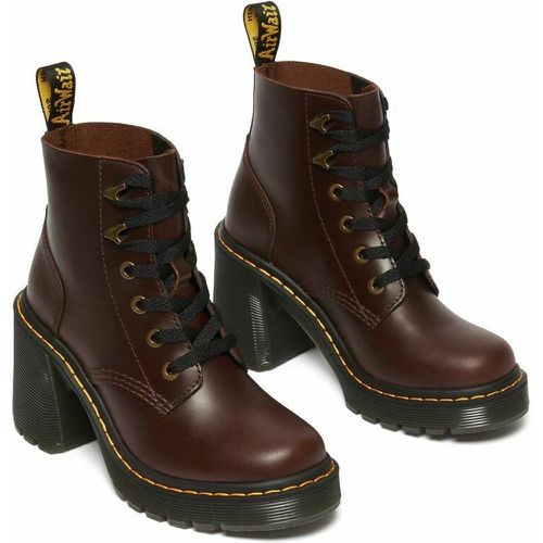 Jesy Sendal Leather Boots with Lace-Up Fastening - Dr. Martens - Modalova