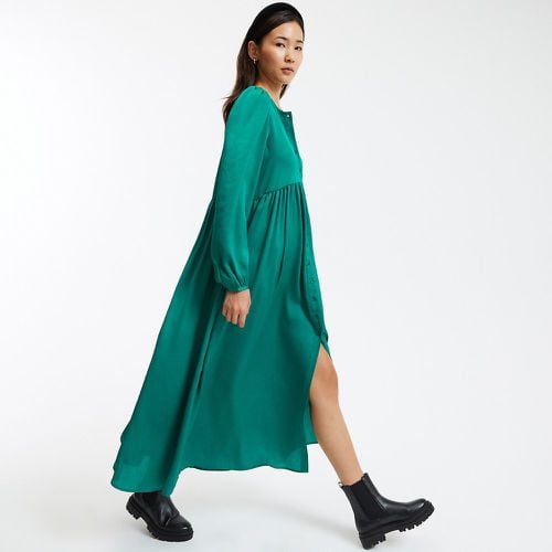 Full Buttoned Maxi Dress with Long Sleeves - LA REDOUTE COLLECTIONS - Modalova