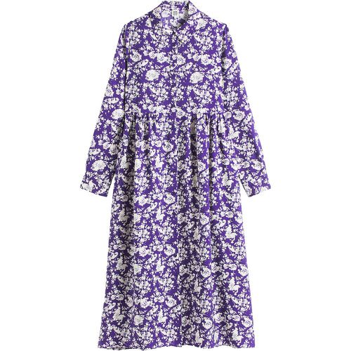 Full Midaxi Shirt Dress in Floral Print - LA REDOUTE COLLECTIONS - Modalova