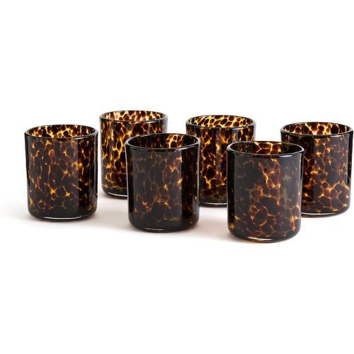 Set of 6 Fauvita Amber Glass Tumblers - LA REDOUTE INTERIEURS - Modalova