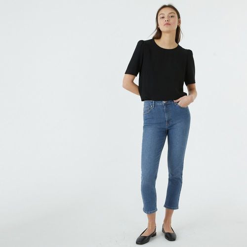 Slim Fit Cropped Jeans with High Waist, Length 24" - LA REDOUTE COLLECTIONS - Modalova