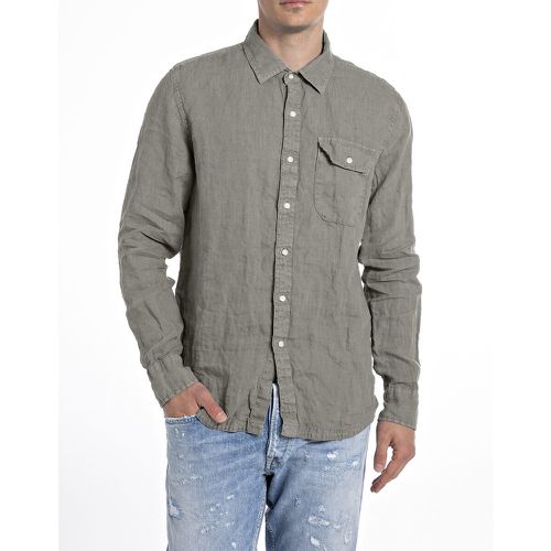 Linen Shirt - Replay - Modalova