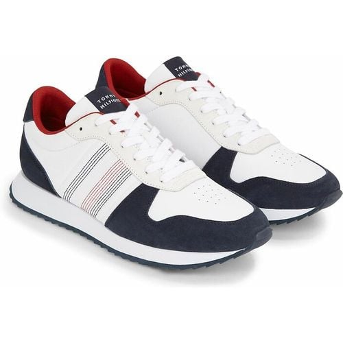 Evo Mix Runner Trainers in Suede - Tommy Hilfiger - Modalova