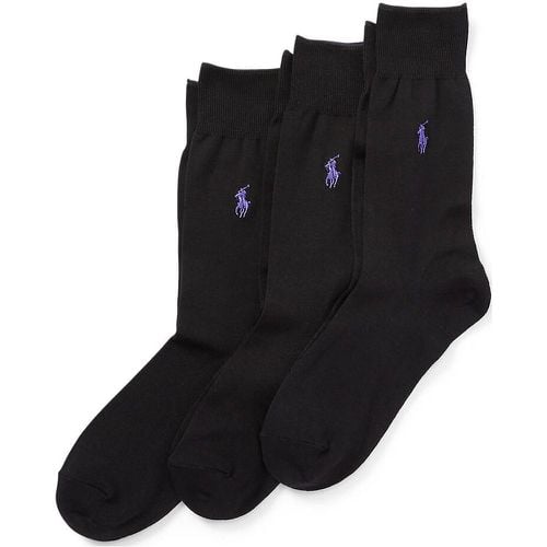 Pack of 3 Pairs of Socks in Cotton Mix - Polo Ralph Lauren - Modalova