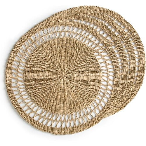 Set of 4 Nala Straw Placemats - LA REDOUTE INTERIEURS - Modalova