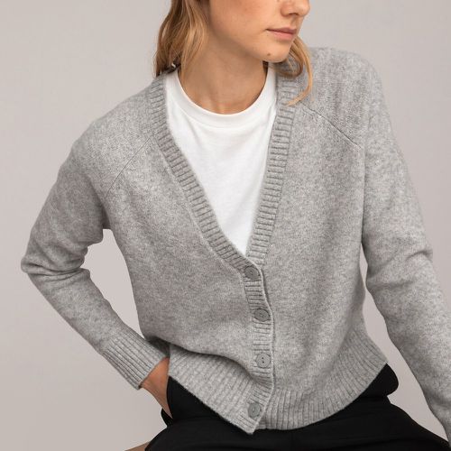 Recycled Short Buttoned Cardigan - LA REDOUTE COLLECTIONS - Modalova