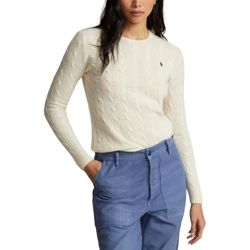 Fine Wool/Cashmere Jumper with Crew Neck - Polo Ralph Lauren - Modalova