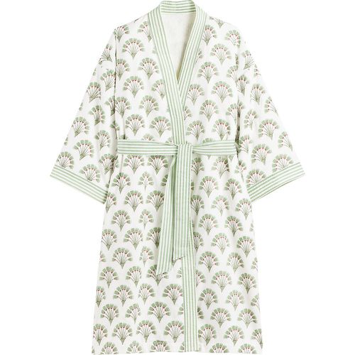 Joyce Palmette 100% Terry Towelling Bath Robe - LA REDOUTE INTERIEURS - Modalova