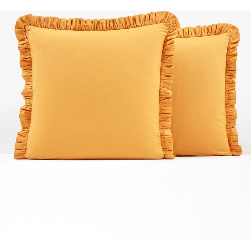 Scenario 100% Washed Cotton Ruffle Pillowcase - LA REDOUTE INTERIEURS - Modalova