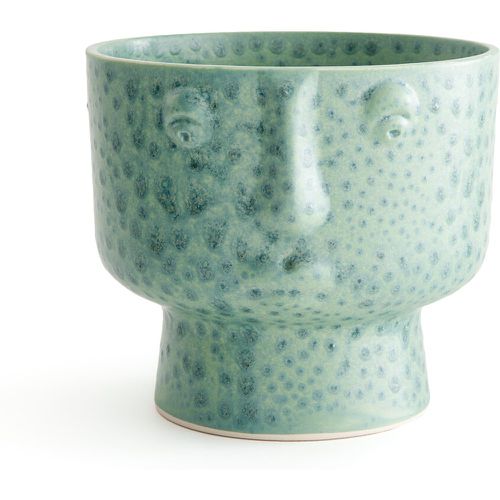 Lesego 15cm High Enamelled Ceramic Face Flower Pot - AM.PM - Modalova