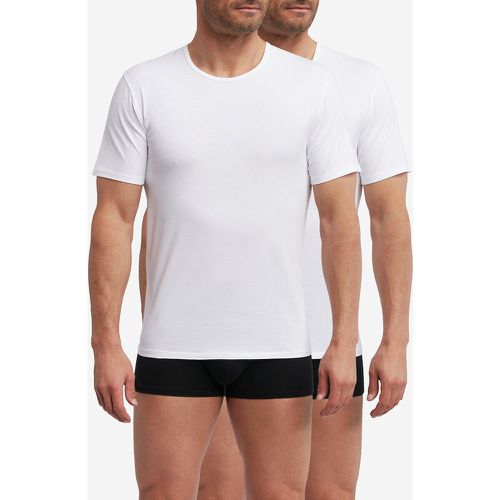 Pack of 2 Regul'Activ Crew Neck T-Shirts in Cotton - Dim - Modalova