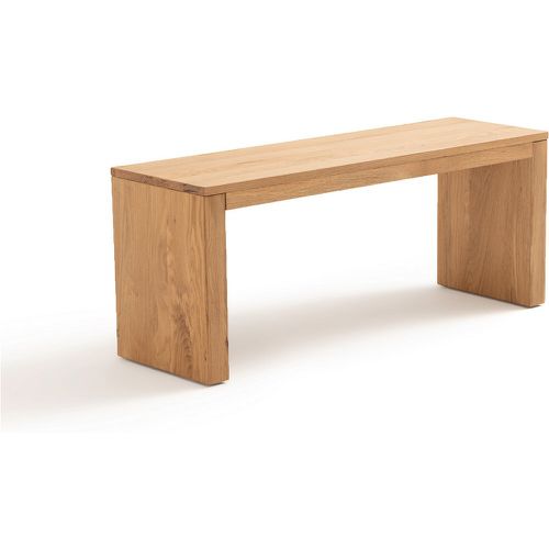 Vova Solid Oak 2-Seater Bench - LA REDOUTE INTERIEURS - Modalova