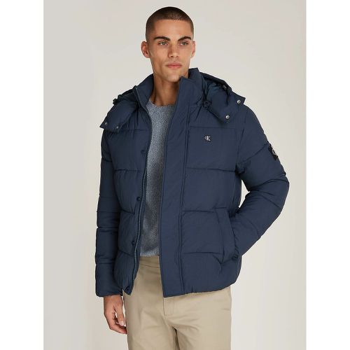 Hooded Padded Jacket with Synthetic Lining - Calvin Klein Jeans - Modalova