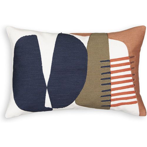 Ricochet Abstract 100% Cotton Rectangular Cushion Cover - LA REDOUTE INTERIEURS - Modalova