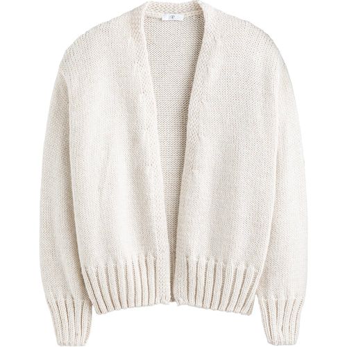 Chunky Knit Open Cardigan - LA REDOUTE COLLECTIONS - Modalova