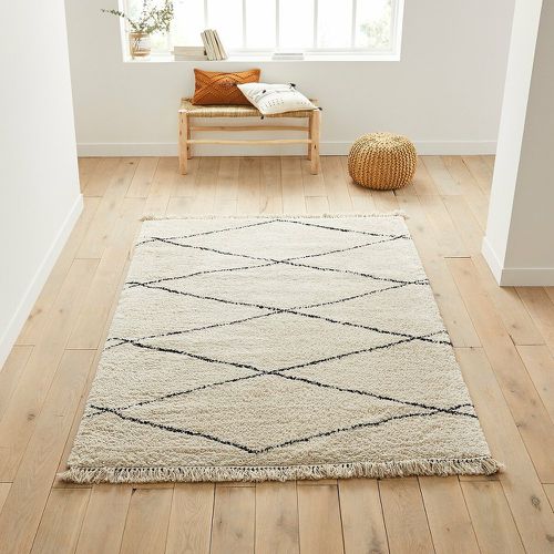 Fatouh Fringed Berber Style Rug - LA REDOUTE INTERIEURS - Modalova