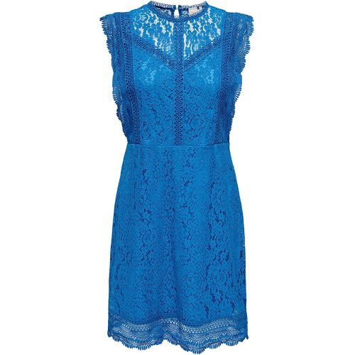 Cotton Mix Mini Dress in Lace - Only - Modalova