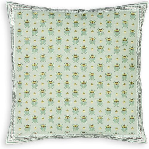 Kheper Beetle 100% Recycled Cotton 40 x 40cm Cushion Cover - LA REDOUTE INTERIEURS - Modalova