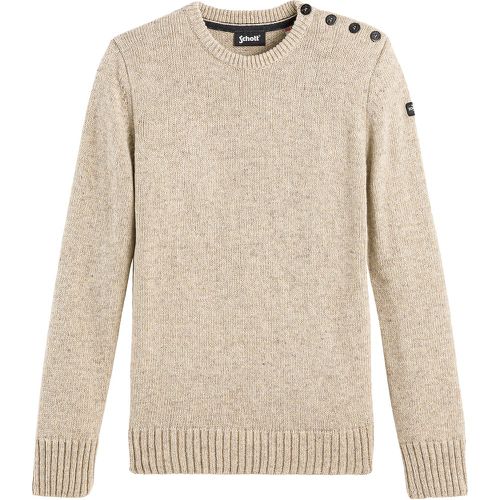 PL Outrider 1 Jumper in Chunky Knit - Schott - Modalova