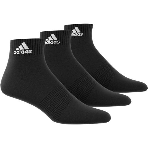 Pack of 3 Pairs of Sportswear Quilted Socks in Cotton Mix - adidas performance - Modalova