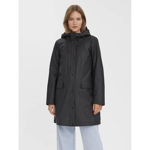 Hooded Mid-Length Raincoat - Vero Moda - Modalova